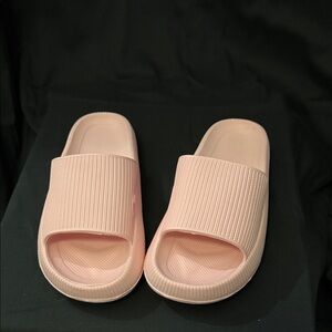 Kids Pink Cloud Slide Sandals